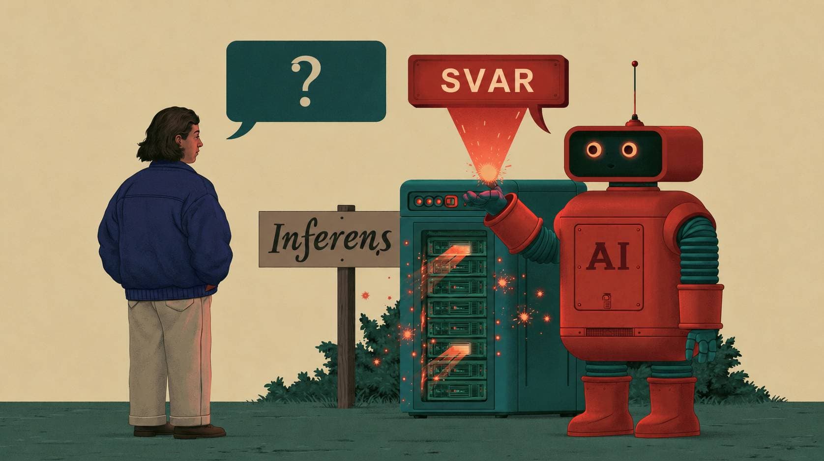 Illustrasjon: Inferens