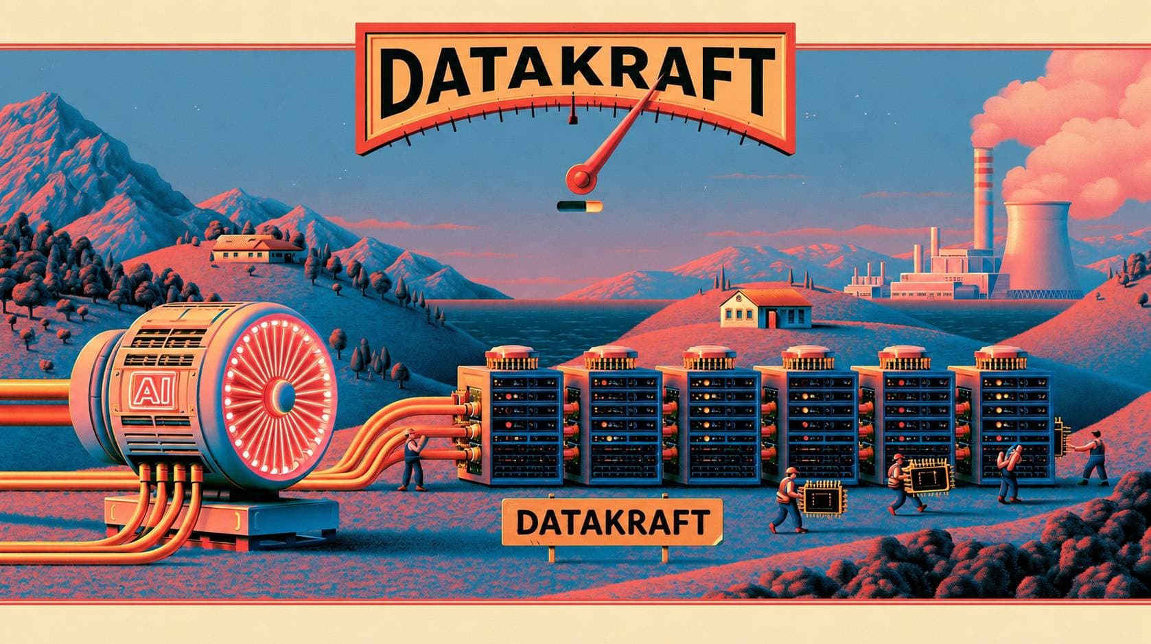 Illustrasjon: Datakraft (compute)