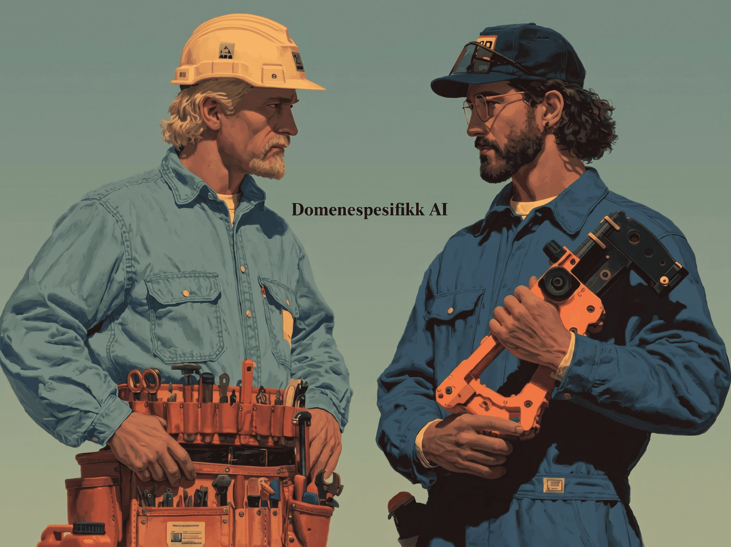 Illustrasjon: Domenespesifikk AI